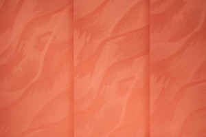 Szalagfüggöny, textil lamellas árnyékoló függöny 127mm - Beata 9609 tégla - Img 3