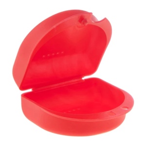cutie depozitare aparat dentar cu aerisire