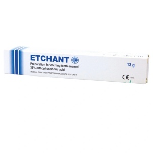 etching gel chema pentru proceduri adezive dentare