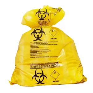 Sac biohazard pentru deseuri medicale stomatologie