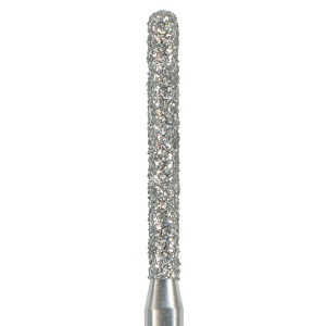 Freza diamantata cilindrica cu varf rotunjit 882-FG