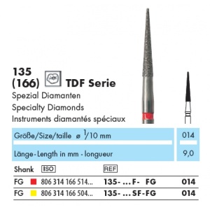 Freza diamantata TDF 135-FG - Img 2