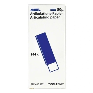 hartie ocluzala stomatologie 80 microni