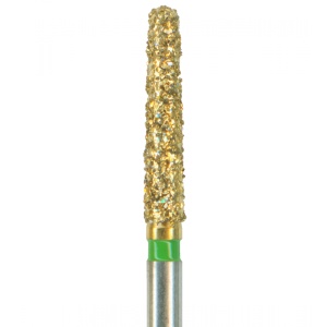 Freza diamantata cilindro-conica lunga cu varf rotunjit Z856L-018C-FG