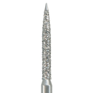 Freza diamantata flacara cu varf de siguranta 863SE-012M-FG