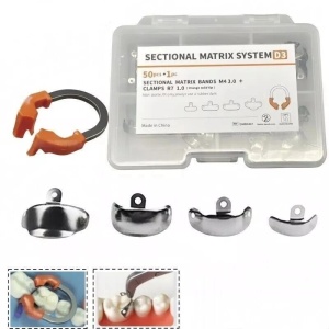 kit matrici sectionale dentpark pentru restaurari clasa ii D3