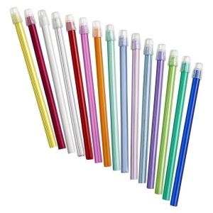 Aspiratoare salivă Akzenta colorate 100 buc unică folosință