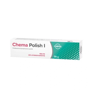 Chema Polish I 35g – pastă profesională pentru curățarea dinților și coroanelor dentare