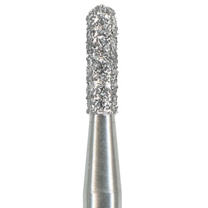 Freza diamantata cilindrica cu cap rotunjit 838-FG