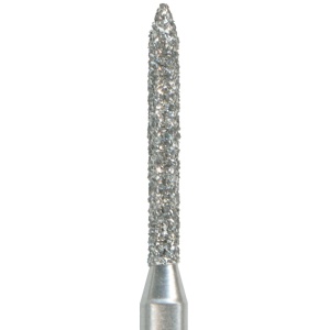 Freza diamantata cilindrica cu varf ascutit 885-FG