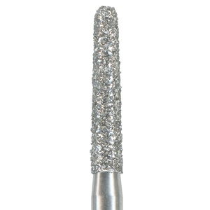 Freza diamantata cilindro-conica cu varf rotunjit 856-FG