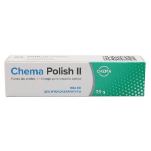 Chema Polish II 35g – pastă profesională pentru lustruirea dinților și coroanelor dentare