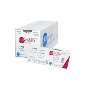 Fir sutură Supramid Luxylene neresorbabil 75 cm Luxylene