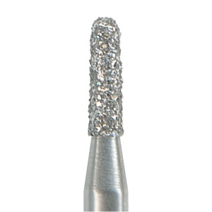Freza diamantata cilindro-conica cu varf rotunjit 849-FG