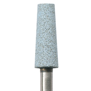 Freza diamantata cilindro-conica mediu abraziva sinterizata in ceramica G8002