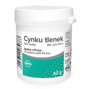 Oxid de zinc pudră 60g Chema pentru cimenturi dentare