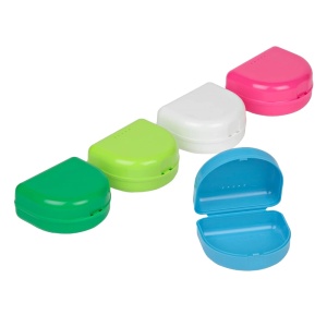 Cutie ortho pentru aparate dentare plastic cu ventilație