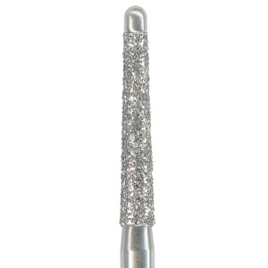 Freza diamantata cilindro-conica cu varf de siguranta 857-FG