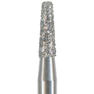 Freza diamantata cilindro-conica cu varf plat 845-FG