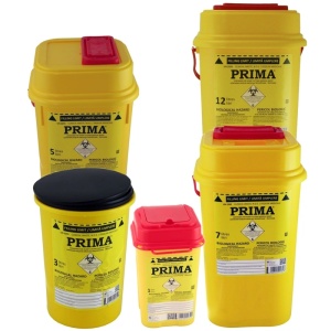 Recipient plastic pentru deseuri medicale periculoase 3l