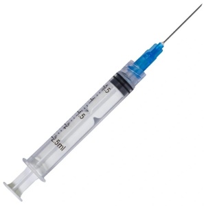 seringa medicala 2.5 ml luer lock unica folosinta