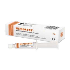 Hemostat gel hemostatic 5g Chema pentru controlul sângerării gingivale