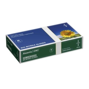 Mănuși nitril nepudrate biodegradabile Pure Planet lavandă 100 buc
