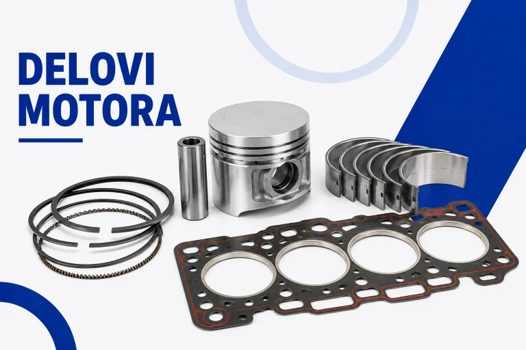 Delovi motora &ndash; klip, karike, ležajevi i zaptivač glave motora
