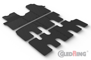 Opel Vivaro Van Passenger 2014-2019/ RENAULT Trafic Van Passenger 2014-FL2019-FL2021-/ FIAT Talento Van Passenger 2016-FL2019-2020/ NISSAN NV300 Van Passenger 2016-FL-2019-2021 2nd row (2 pcs set), WITH R&L SLIDE DOOR Compatible with 0855 and 0857 NOT FOR