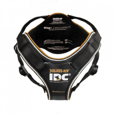 Ham IDC Power pentru caini Julius K9 LONGWALK, Negru