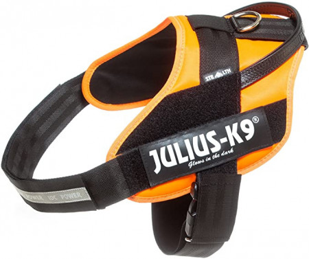 Ham IDC Power STEALTH pentru caini Julius K9, PORTOCALIU UV