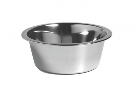 Castron hranire/adapare din inox pentru caini