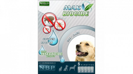 Pipeta antiparazitara pentru caini NBP Max Biocide, 5buc
