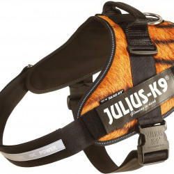 Ham IDC Power pentru caini Julius K9, Tiger Velvet