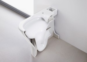 THE GAP SQUARE - Vas WC compact, lipit de perete, Rimless®, cu evacuare dublă - Img 2