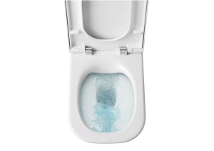 THE GAP SQUARE - Vas WC compact, lipit de perete, Rimless®, cu evacuare dublă - Img 3