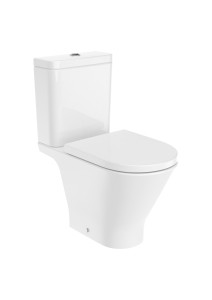 THE GAP WC Rimless (fără margini) lipit de perete, din porțelan, cu evacuare dublă – ROUND (ROTUND) - Img 1