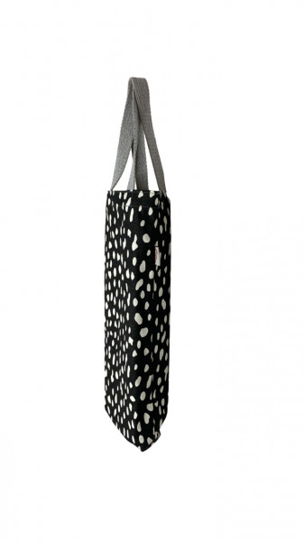 Ceger za bocu PEBBLES BLACK  side