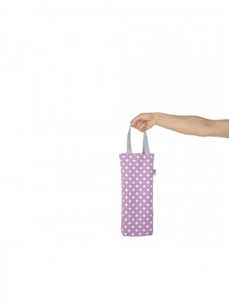 Ceger za bocu POLKA DOT PURPLE hand female