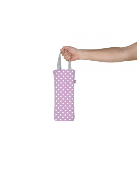 Ceger za bocu POLKA DOT PURPLE hand male