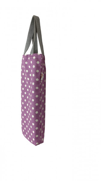 Ceger za bocu POLKA DOT PURPLE side