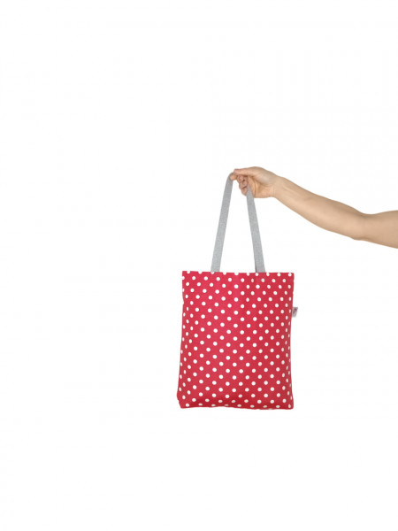 Ceger srednji POLKA DOT RED hand female