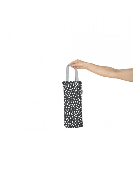 Ceger za bocu PEBBLES BLACK hand female