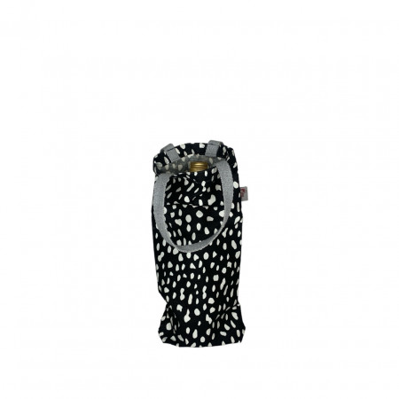 Ceger za bocu PEBBLES BLACK standing