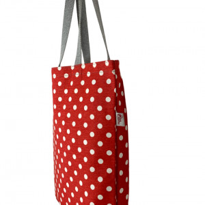 Ceger srednji POLKA DOT RED side