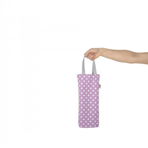 Ceger za bocu POLKA DOT PURPLE hand female