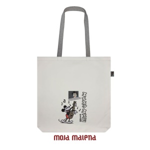 Veliki ceger BELI sa vezom Mika Miš & Beti Bup