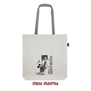 Veliki ceger BELI sa vezom Mika Miš & Beti Bup