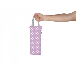 Ceger za bocu POLKA DOT PURPLE hand male