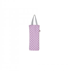 Ceger za bocu POLKA DOT PURPLE hanging